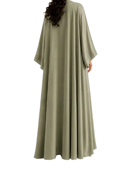 The Yasmin Embroidery Abaya