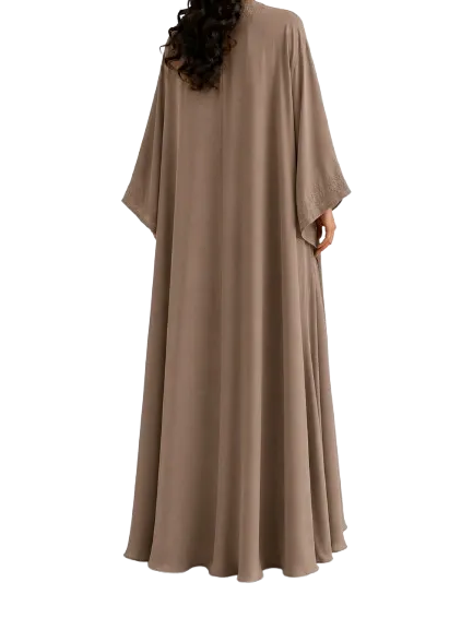 The Amani Threadwork Abaya