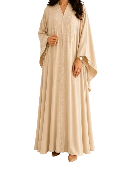 The Amani Threadwork Abaya
