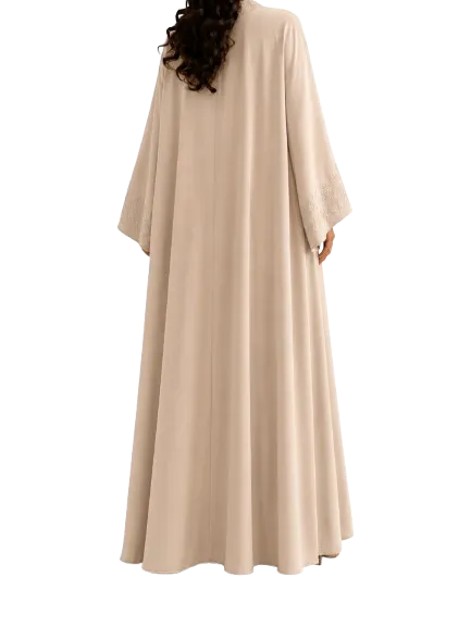 The Amani Threadwork Abaya