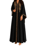 The Noura Gold Vine Abaya