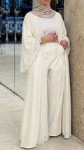 Ivory Lace Drape