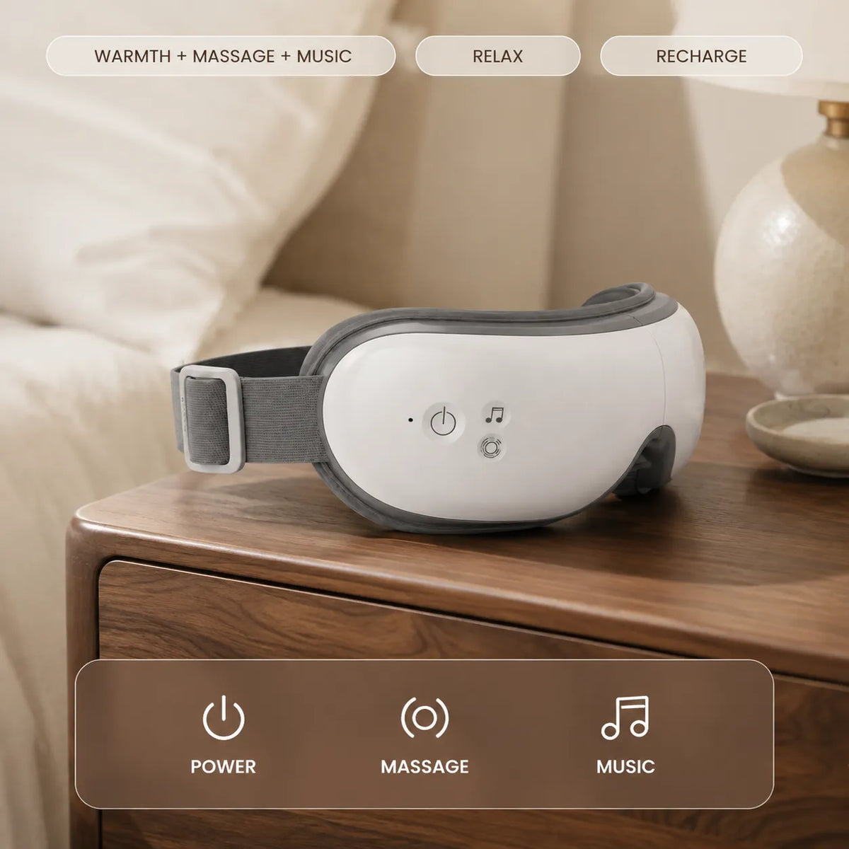 features eye massager