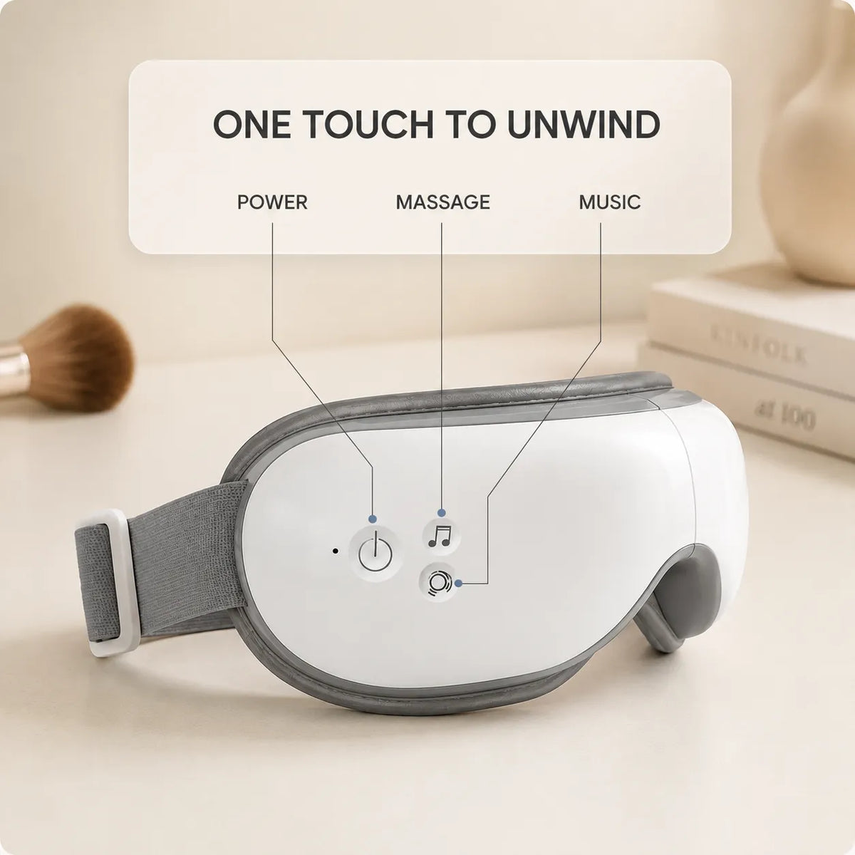 features eye massager